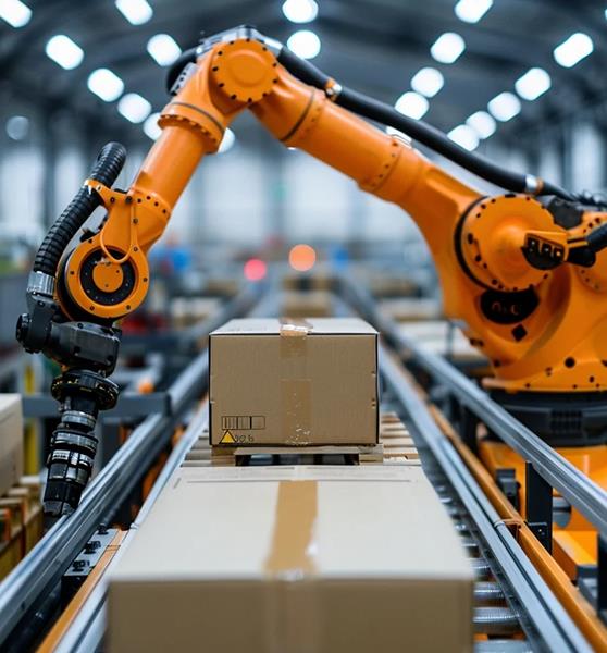 Bras robotique industriel